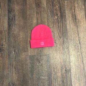 pink bright pink beenie